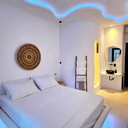 Апарт-отель Elli Tropical Luxury Sunset-infinity Pool- Sea Side-near Center Parking Mykonos Town