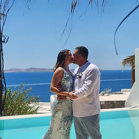 Elli Tropical Luxury Sunset-infinity Pool- Sea Side-near Center Parking 4*