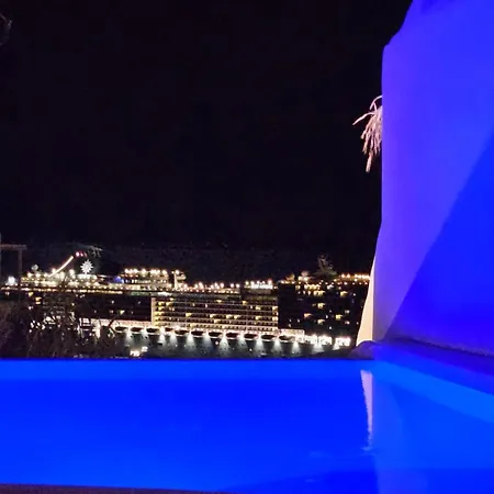 Elli Tropical Luxury Sunset-infinity Pool- Sea Side-near Center Parking