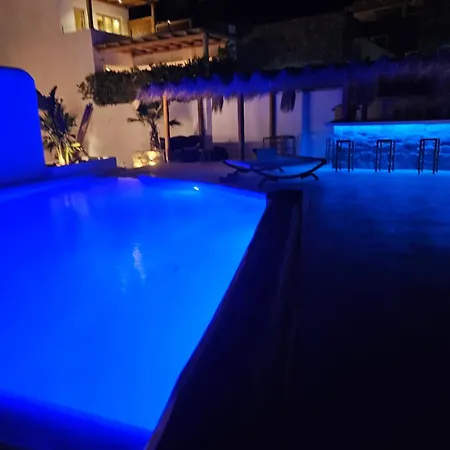 Elli Tropical Luxury Sunset-infinity Pool- Sea Side-near Center Parking 4* Mykonos Town