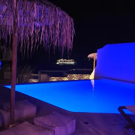 Ξενοδοχείο με διαμερίσματα Elli Tropical Luxury Sunset-infinity Pool- Sea Side-near Center Parking Mykonos Town