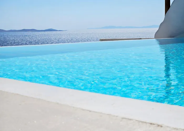 Elli Tropical Luxury Sunset-infinity Pool- Sea Side-near Center Parking 4*