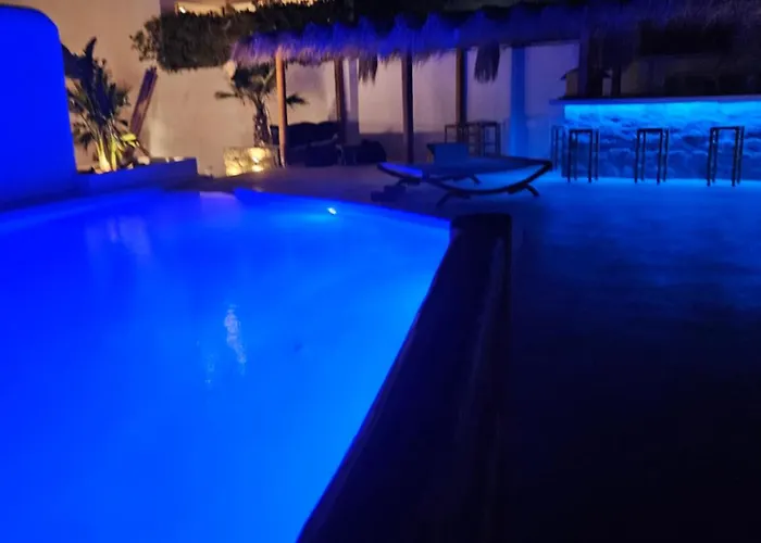 Elli Tropical Luxury Sunset-infinity Pool- Sea Side-near Center Parking 4* Mykonos Town