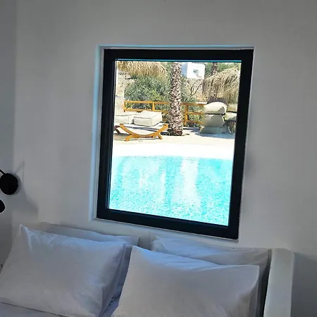 公寓式酒店 Elli Tropical Luxury Sunset-infinity Pool- Sea Side-near Center Parking Mykonos Town
