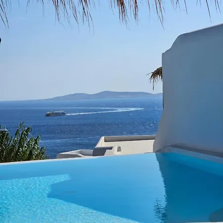 公寓式酒店 Elli Tropical Luxury Sunset-infinity Pool- Sea Side-near Center Parking