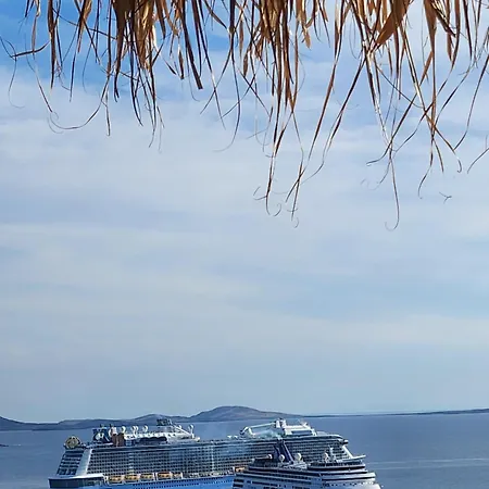 Aparthotel Elli Tropical Luxury Sunset-infinity Pool- Sea Side-near Center Parking Mykonos Town