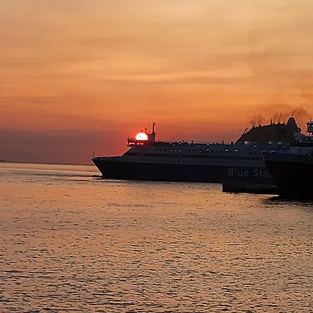Elli Tropical Luxury Sunset-infinity Pool- Sea Side-near Center Parking Mykonos Town