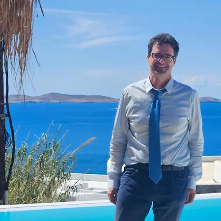 Aparthotel Elli Tropical Luxury Sunset-infinity Pool- Sea Side-near Center Parking Mykonos Town