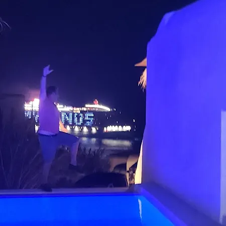 Elli Tropical Luxury Sunset-infinity Pool- Sea Side-near Center Parking * Mykonos Town