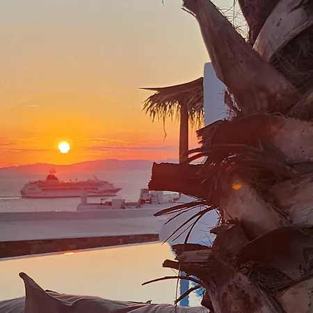 Elli Tropical Luxury Sunset-infinity Pool- Sea Side-near Center Parking 公寓式酒店