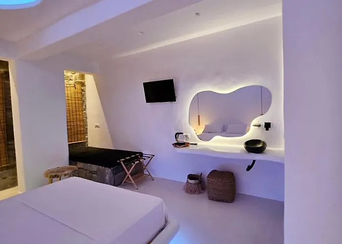 Elli Tropical Luxury Sunset-infinity Pool- Sea Side-near Center Parking Hotel apartamentowy