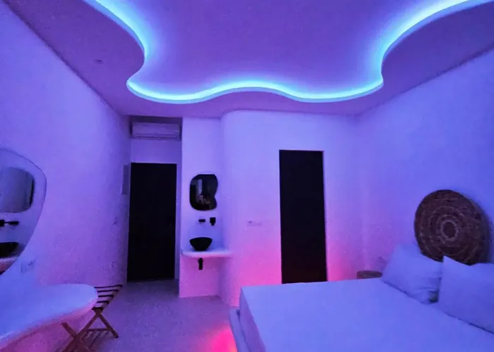 Elli Tropical Luxury Sunset-infinity Pool- Sea Side-near Center Parking Hotel apartamentowy