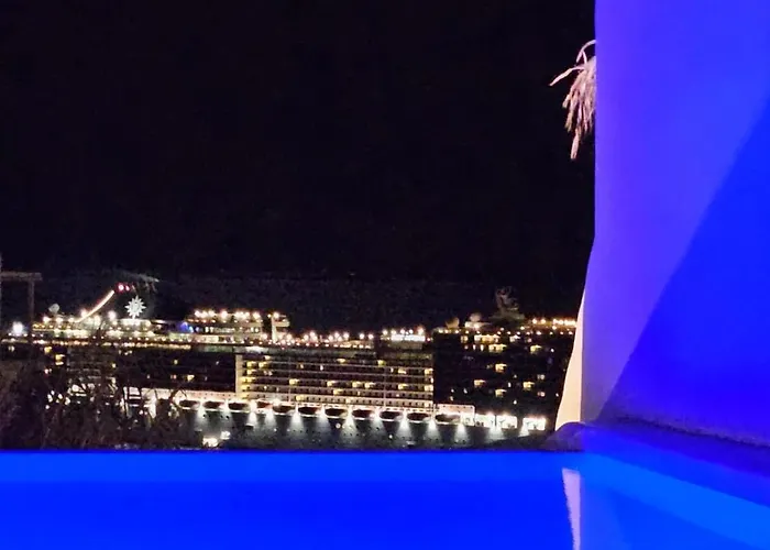 Elli Tropical Luxury Sunset-infinity Pool- Sea Side-near Center Parking