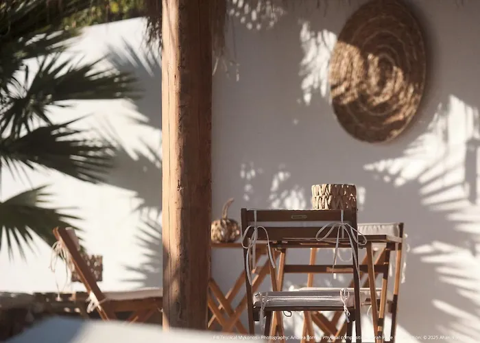 Hotel apartamentowy Elli Tropical Luxury Sunset-infinity Pool- Sea Side-near Center Parking Mykonos Town