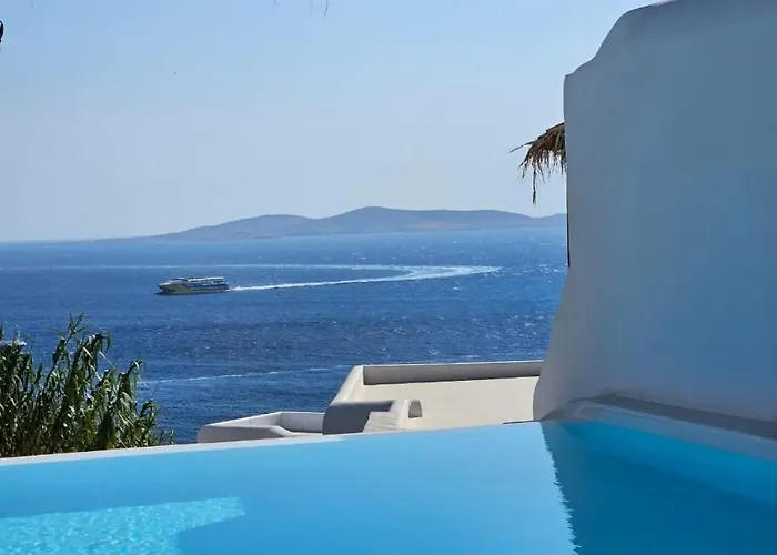 מלון דירות Elli Tropical Luxury Sunset-infinity Pool- Sea Side-near Center Parking