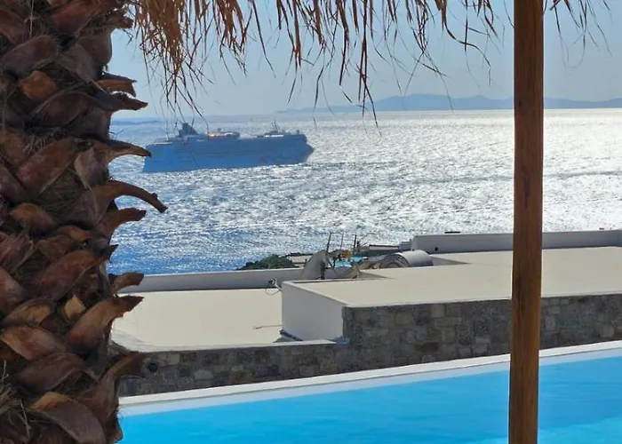 מלון דירות Elli Tropical Luxury Sunset-infinity Pool- Sea Side-near Center Parking 4*